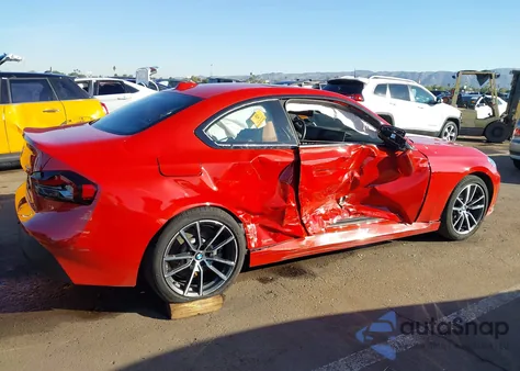 2024 BMW 230I z USA, uszkodzony, nr VIN 3MW23CM04R8E22395